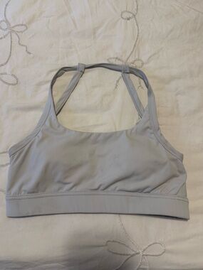 YoungLA Light Gray Racerback Sports Bralette